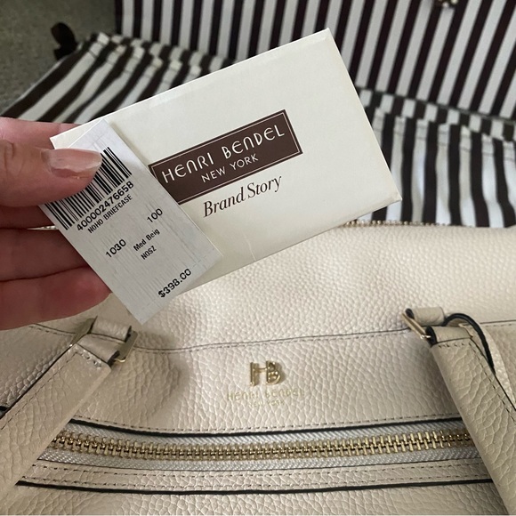 Henri Bendel Noho Leather Briefcase - Picture 5 of 10